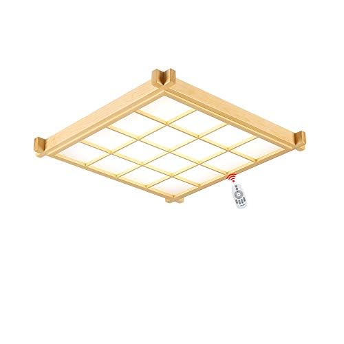 Wandun Japanische Deckenleuchte, Deckenlampen LED Lampen Massivholz Tatami Licht Lampen japanische Wohnzimmer Licht Protokolle Deckenlampen von Wandun