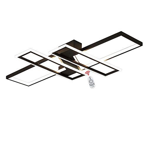 Wandun LED Deckenleuchte Modern Rechteck Design Wohnzimmerlampe Aluminium Acryl Schirm Deckenlampe für Schlafzimmer Wohnzimmer Esszimmer Arbeitszimmer Deckenbeleuchtung… von Wandun