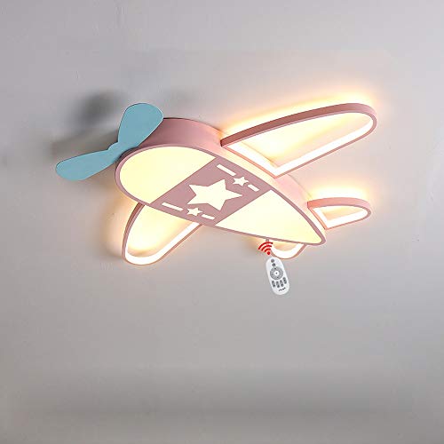 Wandun LED Kinderzimmer Deckenlampe Kreative Flugzeug Lichter Junge Mädchen Schlafzimmer Cartoon Licht Kindergarten Kinderzimmer Deckenleuchte Augenschutz Deckenbeleuchtung von Wandun