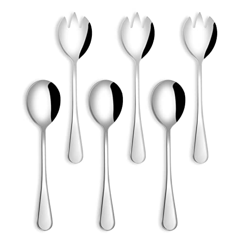 WangCang 8API Salad spork and spoon set, Acrylic von WangCang