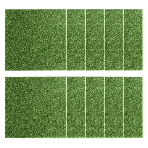 10 StückKunstrasen Miniaturgarten, 15 x 15cm Mini Kunstrasen zum Basteln, Kunstrasenteppich Outdoor, Künstliche Kunstrasen Deko Klein, für DIY Miniatur Deko Puppenhaus Modellbau Rasen Dekoration 10 StückKunstrasen Miniaturgarten, 15 x 15cm Mini Kunstrasen zum Basteln, Kunstrasenteppich Outdoor, Künstliche Kunstrasen Deko Klein, für DIY Miniatur Deko Puppenhaus Modellbau Rasen Dekoration von WangChaoJiu