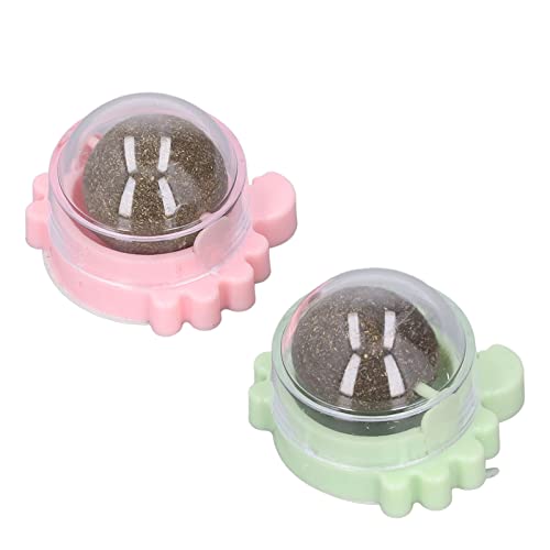 Wangcmcol 2pcs Catnip Ball Interaktive natürliche Zähneputzkrabben rotierende Katzen -Lick -Kugelspielzeug für Katzenkätzchen Wangcmcol 2pcs Catnip Ball Interaktive natürliche Zähneputzkrabben rotierende Katzen -Lick -Kugelspielzeug für Katzenkätzchen von Wangcmcol