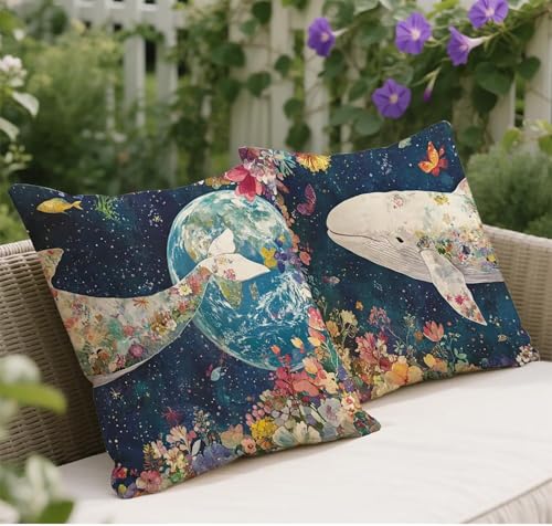 Herbst Kissenbezug 40x40 Farbe Kissenbezug Delphin Muster Leinen Weich Sofakissen 2er Set Quadratische Dekokissen Mit Unsichtbarem Reißverschluss Kuschelkissen Home Decor Garten Outdoor Kissen w-82 Herbst Kissenbezug 40x40 Farbe Kissenbezug Delphin Muster Leinen Weich Sofakissen 2er Set Quadratische Dekokissen Mit Unsichtbarem Reißverschluss Kuschelkissen Home Decor Garten Outdoor Kissen w-82 von Wangdoud