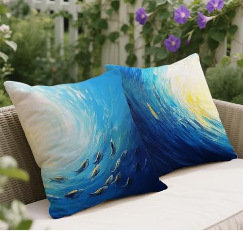 Herbst Kissenbezug 45x45 Blau Kissenbezug Abstrakt Muster Samt Weich Sofakissen 2er Set Quadratische Dekokissen Mit Unsichtbarem Reißverschluss Kuschelkissen Home Decor Garten Outdoor Kissen w-104 Herbst Kissenbezug 45x45 Blau Kissenbezug Abstrakt Muster Samt Weich Sofakissen 2er Set Quadratische Dekokissen Mit Unsichtbarem Reißverschluss Kuschelkissen Home Decor Garten Outdoor Kissen w-104 von Wangdoud