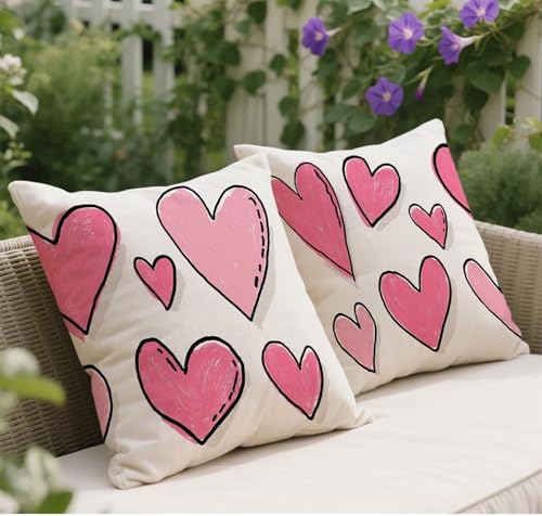 Herbst Kissenbezug 45x45 Rosa Kissenbezug Liebe Muster Samt Weich Sofakissen 2er Set Quadratische Dekokissen Mit Unsichtbarem Reißverschluss Kuschelkissen Home Decor Garten Outdoor Kissen w-76 Herbst Kissenbezug 45x45 Rosa Kissenbezug Liebe Muster Samt Weich Sofakissen 2er Set Quadratische Dekokissen Mit Unsichtbarem Reißverschluss Kuschelkissen Home Decor Garten Outdoor Kissen w-76 von Wangdoud