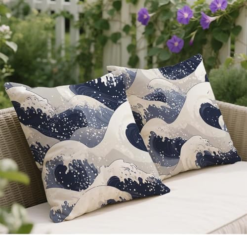 Herbst Kissenbezug 45x45 Weiß Kissenbezug Meereswellen Muster Samt Weich Sofakissen 2er Set Quadratische Dekokissen Mit Unsichtbarem Reißverschluss Kuschelkissen Home Decor Garten Outdoor Kissen w-94 Herbst Kissenbezug 45x45 Weiß Kissenbezug Meereswellen Muster Samt Weich Sofakissen 2er Set Quadratische Dekokissen Mit Unsichtbarem Reißverschluss Kuschelkissen Home Decor Garten Outdoor Kissen w-94 von Wangdoud