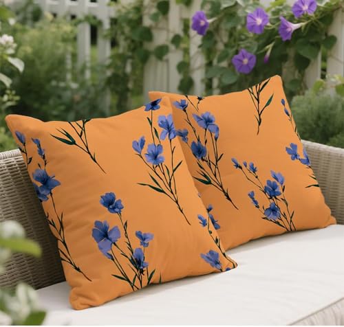Herbst Kissenbezug 55x55 Gebranntes Orange Kissenbezug Blume Muster Samt Weich Sofakissen 2er Set Quadratische Dekokissen Mit Unsichtbarem Reißverschluss Kuschelkissen Home Decor Outdoor Kissen w-74 Herbst Kissenbezug 55x55 Gebranntes Orange Kissenbezug Blume Muster Samt Weich Sofakissen 2er Set Quadratische Dekokissen Mit Unsichtbarem Reißverschluss Kuschelkissen Home Decor Outdoor Kissen w-74 von Wangdoud