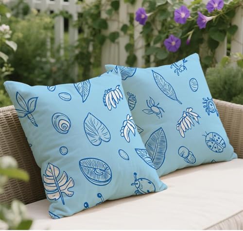 Herbst Kissenbezug 60x60 Blau Kissenbezug Blätter Muster Samt Weich Sofakissen 2er Set Quadratische Dekokissen Mit Unsichtbarem Reißverschluss Kuschelkissen Home Decor Garten Outdoor Kissen w-84 Herbst Kissenbezug 60x60 Blau Kissenbezug Blätter Muster Samt Weich Sofakissen 2er Set Quadratische Dekokissen Mit Unsichtbarem Reißverschluss Kuschelkissen Home Decor Garten Outdoor Kissen w-84 von Wangdoud