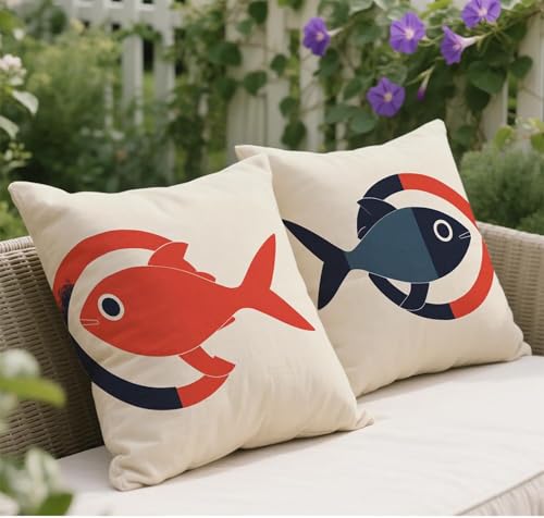 Kissenbezug 40x40 Beige Kissenbezug Deko Wohnzimmer Herbst Samt Kuschelkissen Fisch Muster Sofakissen Kopfkissenbezug 2er Set Quadratische Kissenhülle für Zimmer Automobil Garten Outdoor Kissen w-97 Kissenbezug 40x40 Beige Kissenbezug Deko Wohnzimmer Herbst Samt Kuschelkissen Fisch Muster Sofakissen Kopfkissenbezug 2er Set Quadratische Kissenhülle für Zimmer Automobil Garten Outdoor Kissen w-97 von Wangdoud