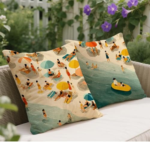 Kissenbezug 60x60 Beige Kissenbezug Deko Wohnzimmer Herbst Leinen Kuschelkissen Strand Muster Sofakissen Kopfkissenbezug 2er Set Quadratische Kissenhülle für Zimmer Sofa Garten Outdoor Kissen w-83 Kissenbezug 60x60 Beige Kissenbezug Deko Wohnzimmer Herbst Leinen Kuschelkissen Strand Muster Sofakissen Kopfkissenbezug 2er Set Quadratische Kissenhülle für Zimmer Sofa Garten Outdoor Kissen w-83 von Wangdoud