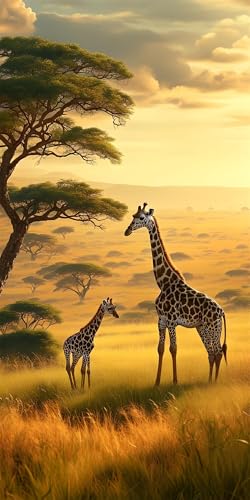 Malen Nach Zahlen Giraffe Baum, Malen Nach Zahlen Kinder ab 5, DIY Faltenfreie Leinwand, Kreativ set für Erwachsene, Mit Pinseln und Ölgemälde Acrylfarbe, Zimmer Deko Geschenk Mädchen 35x70cm L-891 Malen Nach Zahlen Giraffe Baum, Malen Nach Zahlen Kinder ab 5, DIY Faltenfreie Leinwand, Kreativ set für Erwachsene, Mit Pinseln und Ölgemälde Acrylfarbe, Zimmer Deko Geschenk Mädchen 35x70cm L-891 von Wangdoud