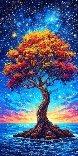 Malen Nach Zahlen Mond Baum, Malen Nach Zahlen Kinder ab 5, DIY Faltenfreie Leinwand, Kreativ set für Erwachsene, Mit Pinseln und Ölgemälde Acrylfarbe, Zimmer Deko Geschenk Mädchen 70x140cm L-979 Malen Nach Zahlen Mond Baum, Malen Nach Zahlen Kinder ab 5, DIY Faltenfreie Leinwand, Kreativ set für Erwachsene, Mit Pinseln und Ölgemälde Acrylfarbe, Zimmer Deko Geschenk Mädchen 70x140cm L-979 von Wangdoud
