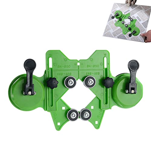 Fliesen-Lochsägen-Set, Bohrer, Lochsägenführung, 4–83 mm, Fliesenlochbohrer, Fliesenöffnung, Positionierer, Doppel-Saugnäpfe, Lochsägenführungsvorrichtung Fliesen-Lochsägen-Set, Bohrer, Lochsägenführung, 4–83 mm, Fliesenlochbohrer, Fliesenöffnung, Positionierer, Doppel-Saugnäpfe, Lochsägenführungsvorrichtung von Wangduodu