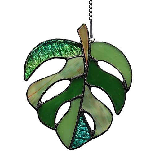 Hängende Blätter aus Acryl für Fenster, grüne Blätter, Hängeornament, Wandaufhängung, Geburtstagsgeschenk, für Pflanzenliebhaber, Heimdekoration Hängende Blätter aus Acryl für Fenster, grüne Blätter, Hängeornament, Wandaufhängung, Geburtstagsgeschenk, für Pflanzenliebhaber, Heimdekoration von Wangduodu