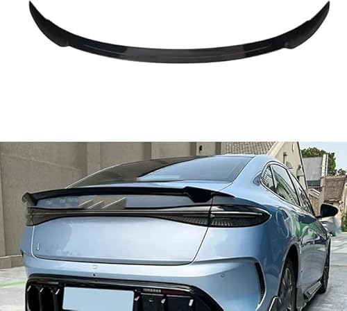 WangjunF Auto Kofferraum Heck Spoiler für BYD Seal EV DM-i 2022 2023 2024, Spoiler Heckspoiler Heckflügel Car Tuning Accessories,Black von WangjunF