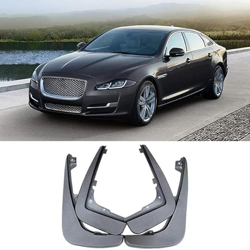 WangjunF Auto Schmutzfänger für Jaguar XJ X351 2011~2019, Styling Karosserie Zubehör Spritzschutz Fender (Set von 4) von WangjunF