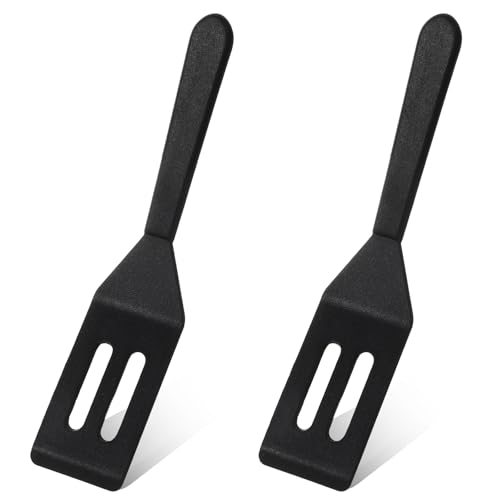 Wanmu Mini Silikon Spatel, 2 Stück Hitzebeständige Silikonspatel Antihaft Küchenutensilien Silikonwender für antihaftbeschichtetes Kochgeschirr Kuchen Lasagne oder Kekse Kuchen Wanmu Mini Silikon Spatel, 2 Stück Hitzebeständige Silikonspatel Antihaft Küchenutensilien Silikonwender für antihaftbeschichtetes Kochgeschirr Kuchen Lasagne oder Kekse Kuchen von Wanmu
