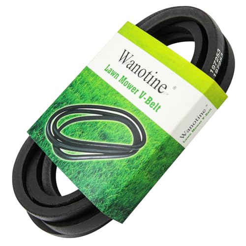 Wanotine 197253 429636 Antriebsriemen ersetzt Craftsman Rasentraktor 592855001, 532197253, 532429636, passend für Husqvarna Craftsman AYP Poulan 106,7 cm Deck Rasentraktor Rasentraktor Rasentraktor von Wanotine