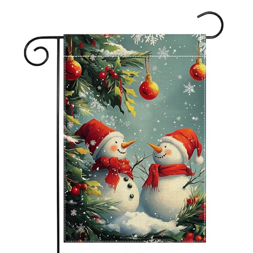 Schneemann-Gartenflagge Schneemann-Gartenflagge von Wanpluml