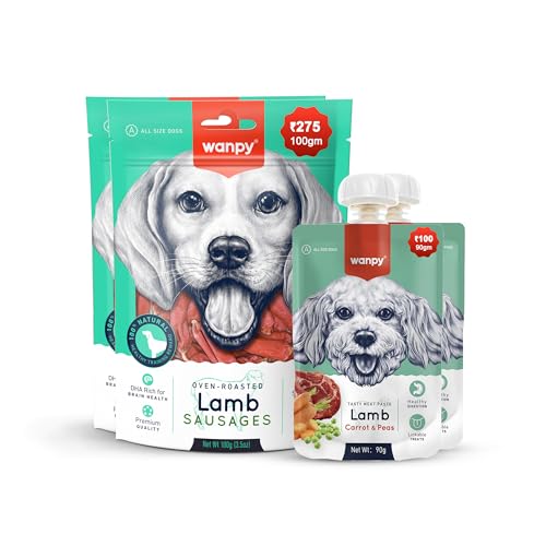 Wanpy Oven-roasted Lamb Sausages-100 GR von Wanpy
