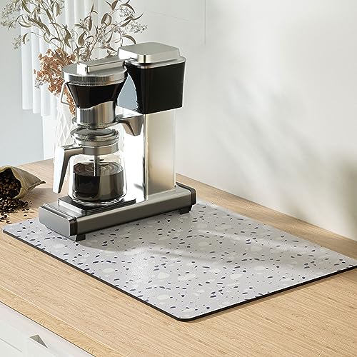 Unterlage FüR Kaffeevollautomat,Anti-Rutsch Wasserdicht Silikonunterlage,Matte FüR Kaffeemaschine Anti-Rutsch Unterlage,Barista ZubehöR Pad Als wasserdichte Auslaufsichere Matte von Wansiman