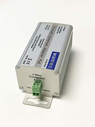 Wantec Netzwerkadapter 2wIP 2 Draht 10/100 PoE Schraubkl., 5628 Wantec Netzwerkadapter 2wIP 2 Draht 10/100 PoE Schraubkl., 5628 von Wantec
