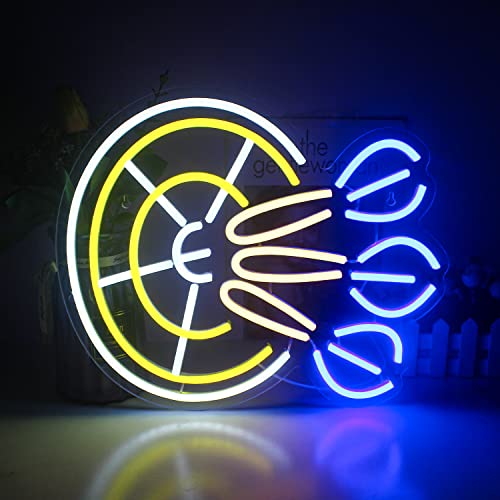 Dart Neon Schild für Wand Dekor, Dart Neon Licht für Schlafzimmer, Boomerang Neon Led Schild für Shop, Bar, Spielzimmer, Wohndekoration von Wanxing