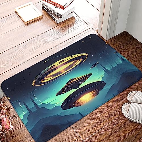 Spacecraft Descend rutschfeste Fußmatte, für drinnen und draußen, Teppich für stark frequentierte Bereiche in Ihrem Zuhause, 40 x 60 cm Spacecraft Descend rutschfeste Fußmatte, für drinnen und draußen, Teppich für stark frequentierte Bereiche in Ihrem Zuhause, 40 x 60 cm von WapNo