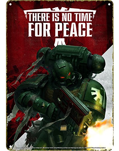 Warhammer 40000 Kleines Blechschild - Propaganda von Half Moon Bay