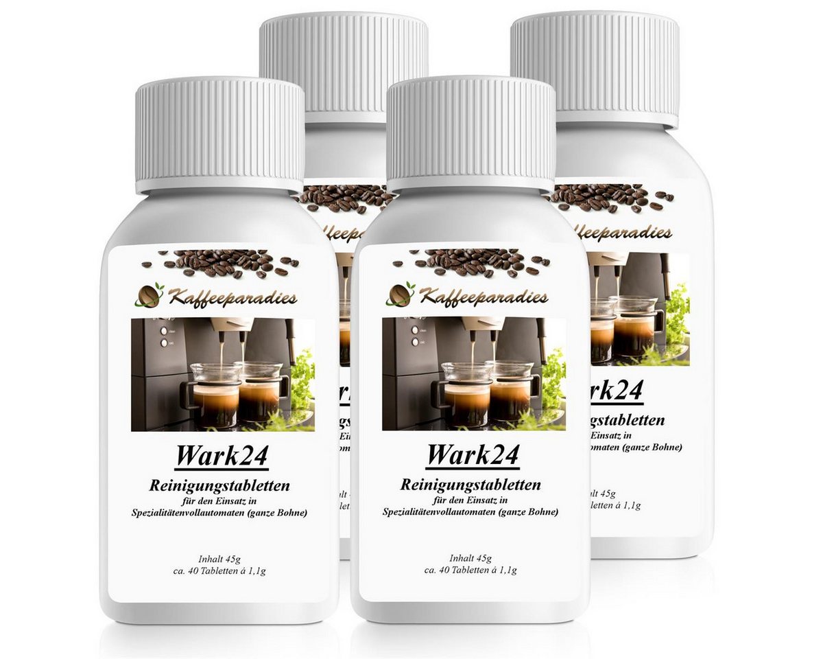 Wark24 Wark24 Reinigungstabletten 40 Tabletten für Kaffeevollautomaten (4er P Reinigungstabletten von Wark24