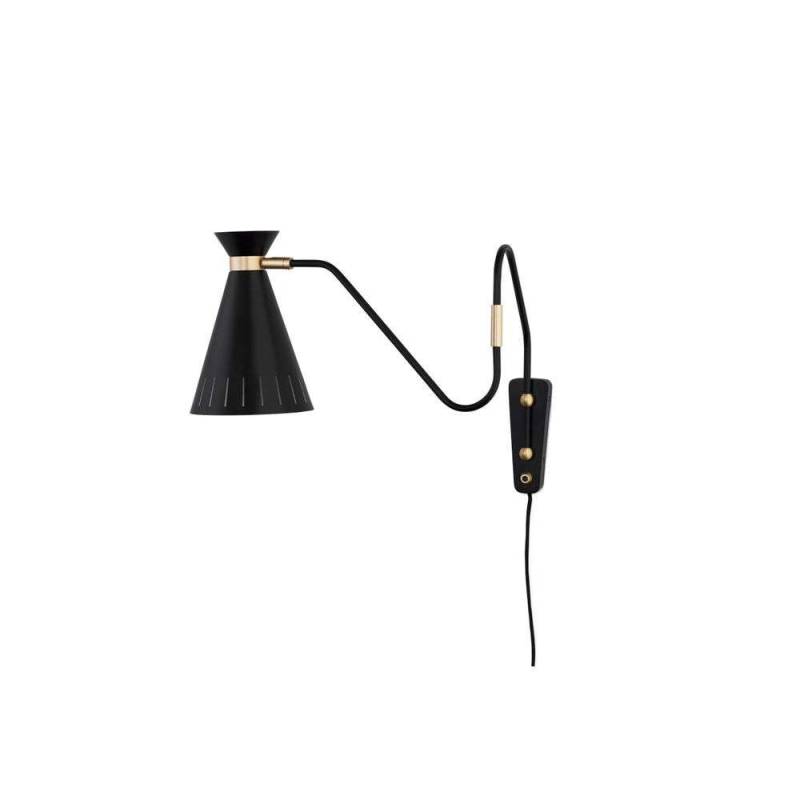 Warm Nordic - Cone Wandleuchte Black Noir von Warm Nordic