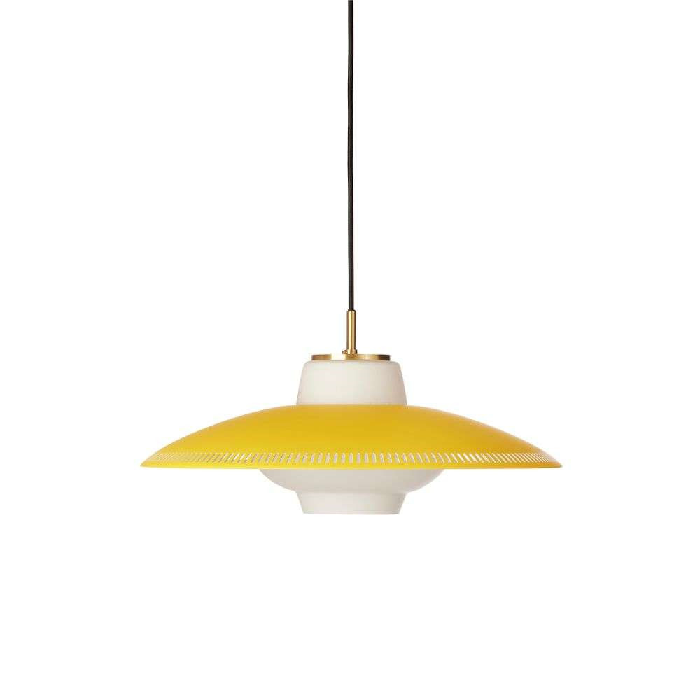 Warm Nordic - Opal Shade Pendelleuchte Illuminating Yellow von Warm Nordic