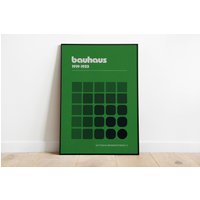 Bauhaus Poster, Ausstellung Wandkunst, Bauhaus-Ausstellungsplakat, Vintage Print, Deutsche Poster von WarmAtHome