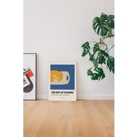 Käse Poster, Küchenkunst, 50Er Jahre Küchen Dekor, Food Print, Mid Century Modern Geschenk Zur Wohnungseinrichtung, Lovers von WarmAtHome