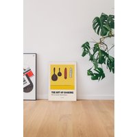 Küchenkunst, Food Print, Modernes Küchendekor, Mid Century Modern Poster, Geschenk Zur Wohnungserwärmung, Liebhaber, Ausstellungsposter von WarmAtHome