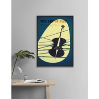 Zitate Über Das Leben, Jazz Poster, Mid Century Modern, Charles Mingus, Druck, Musik Zitat von WarmAtHome