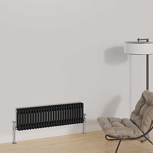 Warmehaus Zentralheizkörper für Zentralheizung, horizontal, traditionell, 300 x 1190 mm, Gusseisen, Schwarz Warmehaus Zentralheizkörper für Zentralheizung, horizontal, traditionell, 300 x 1190 mm, Gusseisen, Schwarz von Warmehaus