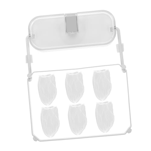 Warmhm 1 Satz Küchenfilterständer Küchenspüle Sieb Netzbeutel Lebensmittelsieb Für Die Spüle Lebensmittelsieb Für Küchenspüle Ablaufsieb Für Küchenspüle Spülsiebe Transparent Plastik von Warmhm