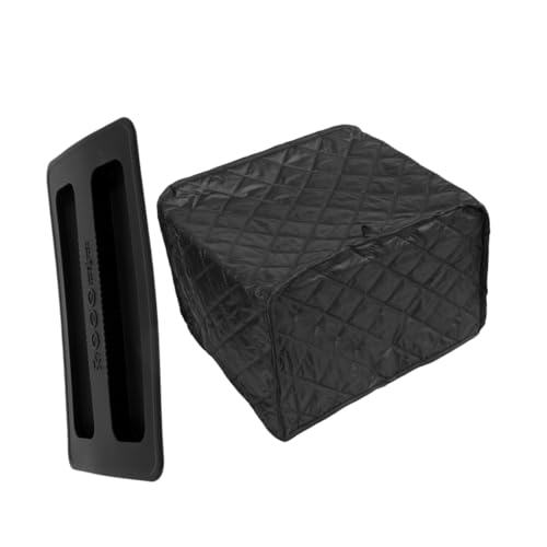 Warmhm 1 Satz Staubschutzhaube Maschine Toaster Silikondeckel zur Aufbewahrung von Lebensmitteln Universelle wiederverwendbare Silikondeckel Geräteabdeckung Polyester von Warmhm