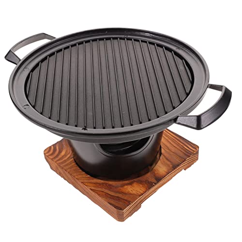 Warmhm 1 Satz Tischgrill für Personen Tragbarer Bbq Grill mit Abnehmbarer Ölsammelplatte Grillgerät für Indoor und Outdoor Hochwertige Grilling Pfanne für Gemüse und Fleisch Warmhm 1 Satz Tischgrill für Personen Tragbarer Bbq Grill mit Abnehmbarer Ölsammelplatte Grillgerät für Indoor und Outdoor Hochwertige Grilling Pfanne für Gemüse und Fleisch von Warmhm