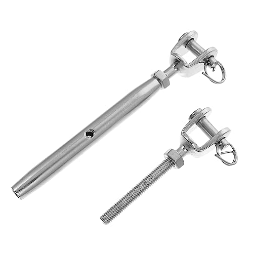 Warmhm 1 Stück Closed Body Turnbuckle Drahtseil Spanner für Professionelle und Private Anwendungen für Camping Montage und Kabelbefestigungen Warmhm 1 Stück Closed Body Turnbuckle Drahtseil Spanner für Professionelle und Private Anwendungen für Camping Montage und Kabelbefestigungen von Warmhm