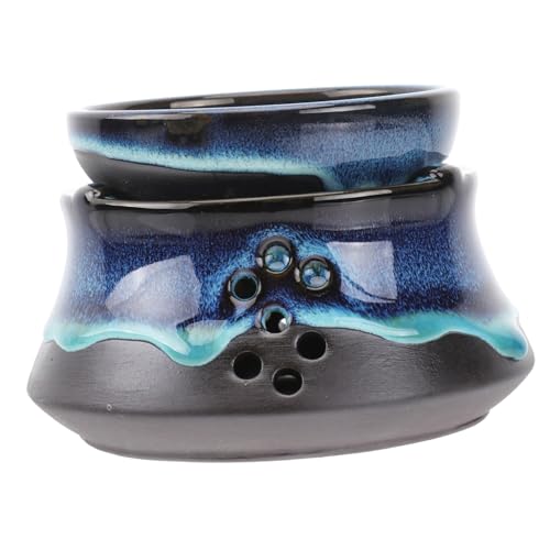 Warmhm Keramik Teewärmer Retro Teewärmer Japanischer Stil mit Tasse für Zuhause und Büro Multifunktional Einfach zu Verwenden für Teekannen und Trinkbecher Warmhm Keramik Teewärmer Retro Teewärmer Japanischer Stil mit Tasse für Zuhause und Büro Multifunktional Einfach zu Verwenden für Teekannen und Trinkbecher von Warmhm