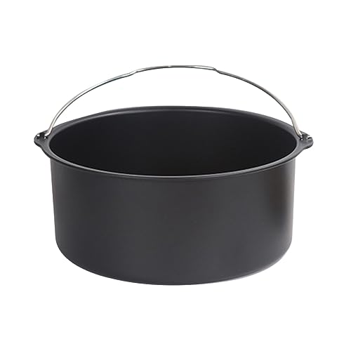 Warmhm 1 Stück Kuchenform für Heißluftfritteuse Antihaft Backform für Desserts Tragbar mit Griff für Küche Restaurant und Hotel Warmhm 1 Stück Kuchenform für Heißluftfritteuse Antihaft Backform für Desserts Tragbar mit Griff für Küche Restaurant und Hotel von Warmhm