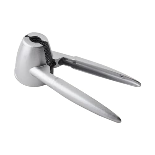 Warmhm 1 Stück aus Aluminium Praktischer Walnussöffner mit Trichterdesign Stabil Leicht zu Reinigen und Ergonomisch für Walnüsse Mandeln und Pekannüsse für Senioren von Warmhm