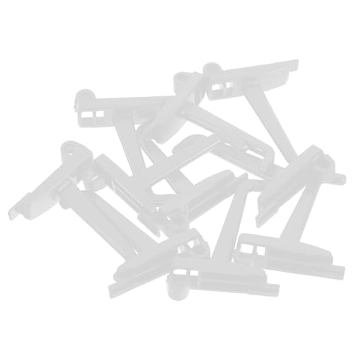 Warmhm 10 Stück Robuste Lochwandhaken für Wandmontage Werkzeughalter für Schaufeln Rechen Leitern im Home Garage Werkstattbereich Platzsparendes Design Installieren Fade Resistent für von Warmhm