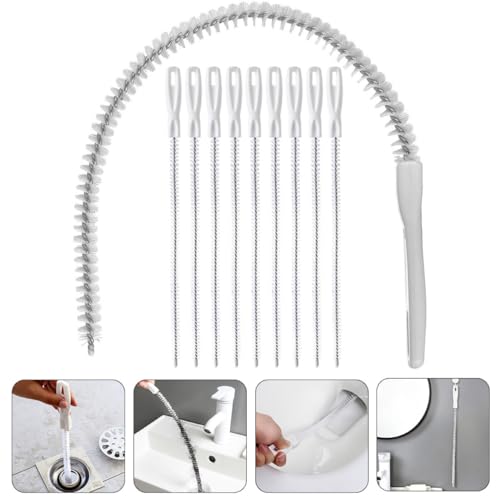 Warmhm 10 Stück Teiliges Flexible Rohrreinigungsbürsten Haarentferner für Waschbecken Badewanne Dusche Küchenabfluss gegen Verstopfungen und Gerüche Warmhm 10 Stück Teiliges Flexible Rohrreinigungsbürsten Haarentferner für Waschbecken Badewanne Dusche Küchenabfluss gegen Verstopfungen und Gerüche von Warmhm