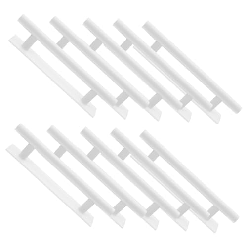 Warmhm 10 Stück Teiliges Selbstklebendes Weiß Bohrfreie Einfache Montage Multifunktionale Möbelgriffe für Küche Bad Kleiderschrank Kratzfest Schmutzresistent Vielseitig Einsetzbar Warmhm 10 Stück Teiliges Selbstklebendes Weiß Bohrfreie Einfache Montage Multifunktionale Möbelgriffe für Küche Bad Kleiderschrank Kratzfest Schmutzresistent Vielseitig Einsetzbar von Warmhm