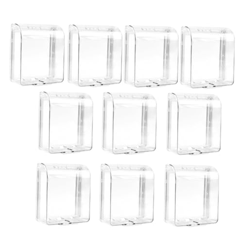 Warmhm 10 Stück Teiliges Transparenter Wasserdichter Steckdosen Schutzkasten Witterungsbeständig Selbstklebend Steckdosenabdeckung für Bad Küche Außenbereich Warmhm 10 Stück Teiliges Transparenter Wasserdichter Steckdosen Schutzkasten Witterungsbeständig Selbstklebend Steckdosenabdeckung für Bad Küche Außenbereich von Warmhm