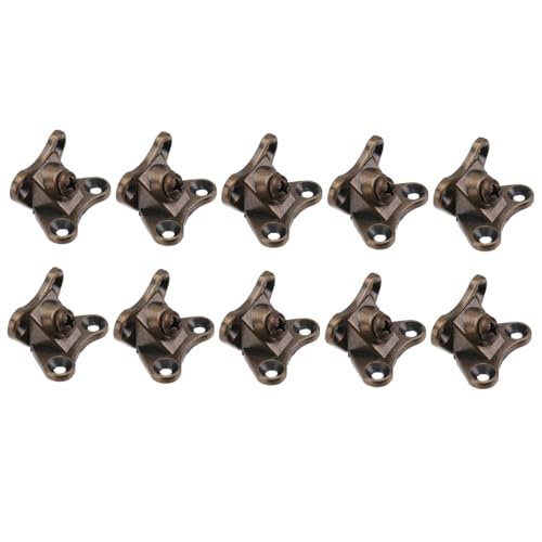 Warmhm 10 Stück Zinklegierung Eckwinkel Verdickte Rost Korrosionsbeständige Möbelwinkel Stabile Rechte Winkelverbinder für Schränke Tische Stühle Vielseitig Einsetzbar Bronze finish Warmhm 10 Stück Zinklegierung Eckwinkel Verdickte Rost Korrosionsbeständige Möbelwinkel Stabile Rechte Winkelverbinder für Schränke Tische Stühle Vielseitig Einsetzbar Bronze finish von Warmhm