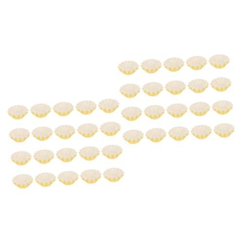 Warmhm 100 STK Pappbecher aus Wachs Wachsheizeinlagen Wachsschmelzeinlagen Warmhalteplatte Wax Schmelzwärmer Liner Wachspapierschalen Glasur Tablett Haushaltswachs duftendes Wachs Heizung von Warmhm